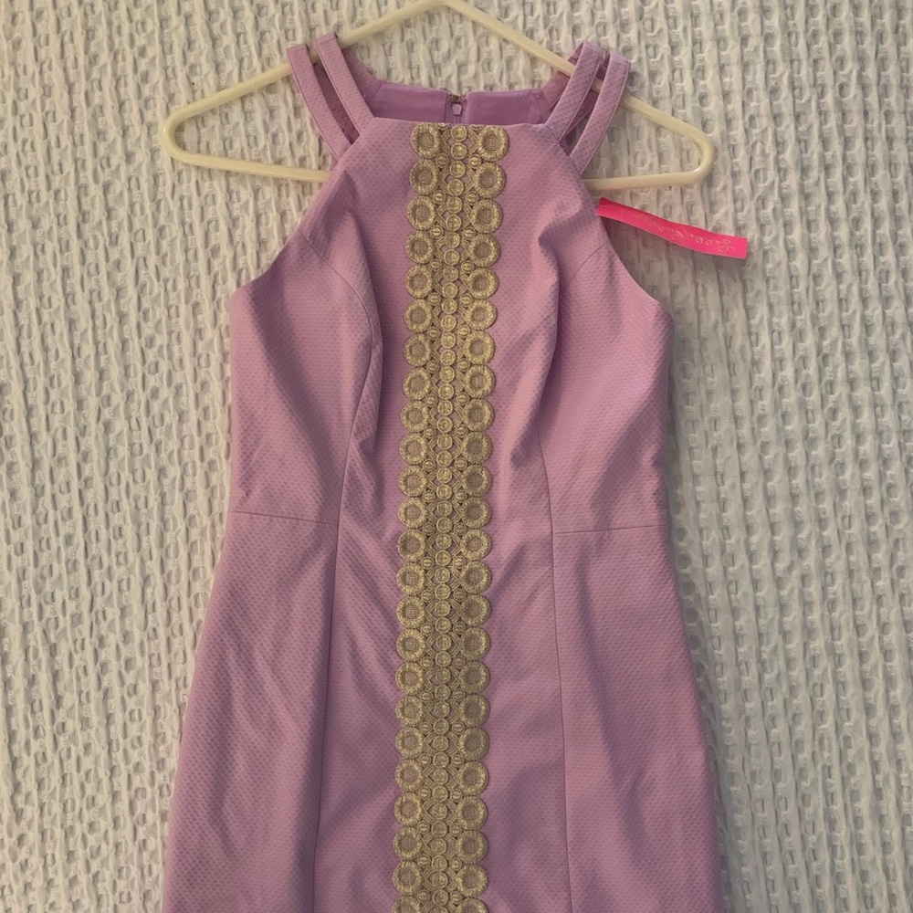 Purple and Gold Lily Pulitzer Dress